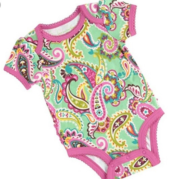 NWT NIB Vera Bradley Tutti Frutti Ruffle Bodysuit - Picture 2 of 6